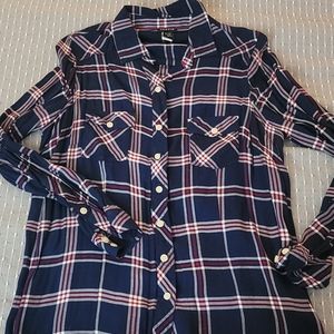 Torrid button up flannel